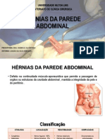 Hérnias Da Parede Abdominal Apres