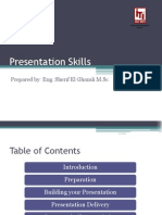 Presentation Skills Sherif