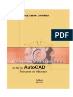 Autocad - Indrumar de Laborator