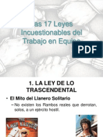 Leyes para El Trabajo en Equipo