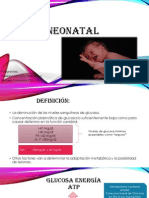 Hipoglucemia Neonatal