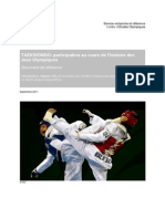 Sports Olympiques Taekwondo Fre