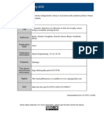 Detection of Collisions in Rugby Union