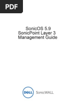 SonicOS 5.9 SonicPoint Layer 3 Management Guide