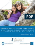Behavior Guide For Down Syndrome