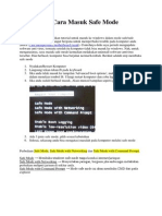 Fungsi Dan Cara Masuk Safe Mode Windows 7 PDF