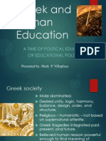 Greek and Roman Education - Final