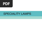 Speciality Lamps