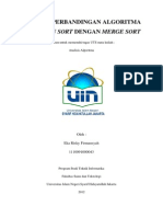 Analisis Perbandingan Algoritma Selection Sort Dengan Merge Sort