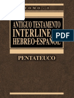 Interlineal Hebreo Español Vol I Pentateuco PDF