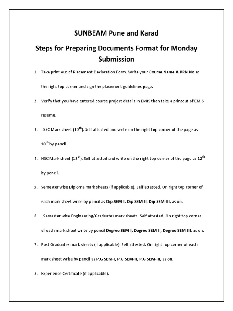 12th Mark Sheet Self-Attestation Guide | PDF | Technology & Engineering