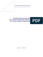Stratégie Nationale 2007-2012 en Matière de Systèmes D'information de Santé.
