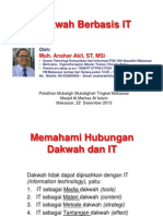 Anshar Akil - Dakwah Berbasis IT PDF