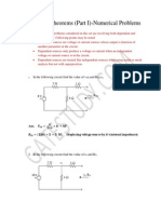 Network Theorems Part I