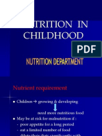GDS1 K 25 Nutrition in Childhood (Gizi)