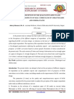 ANALYSIS OF PERCEPTION ON THE QUALITATIVE ASPECTS AND COMPREHENSIVE PROSPECTS OF M.Ed. CURRICULUM OF CHHATTISGARH AND ODISHA STATES