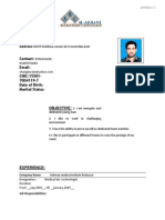 ARC Resume Template