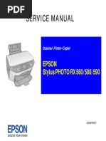 Epson Stylus Photo Rx560 580 590