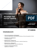 Ad Insight Test auf Stylebook.de