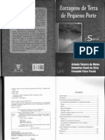 Livro Barragem de Terra de Pequeno Porte PDF