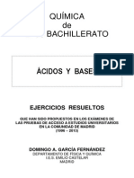 Ácidos y Bases - Acceso A La Universidad