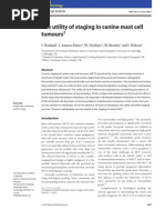 Download The utility of staging in canine mast cell tumours by William Chandler SN252390965 doc pdf