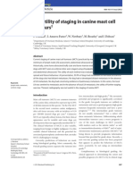 The utility of staging in canine mast cell tumours