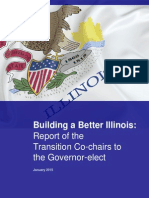 Building A Better Illinois Report of The Transition Co Chairs To The Governor Elect