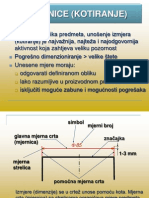 Unosenje Mjera (Kotiranje)