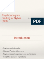 Psychoanalysis Reading of Sylvia Plath