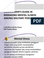 Managing Mental Illness