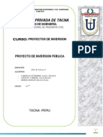 Proyecto de Inversion 2014