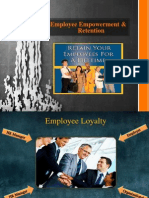 Revised Employee Empowerment & Retention