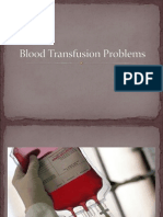 Blood Transfusion Problems