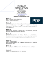 KP Stellar Astro Institute: Ontact