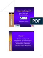 Design of Micropiles