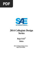 2014 Collegiate Design Series: Baja SAE