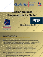 Posicionamiento Preparatoria La Salle