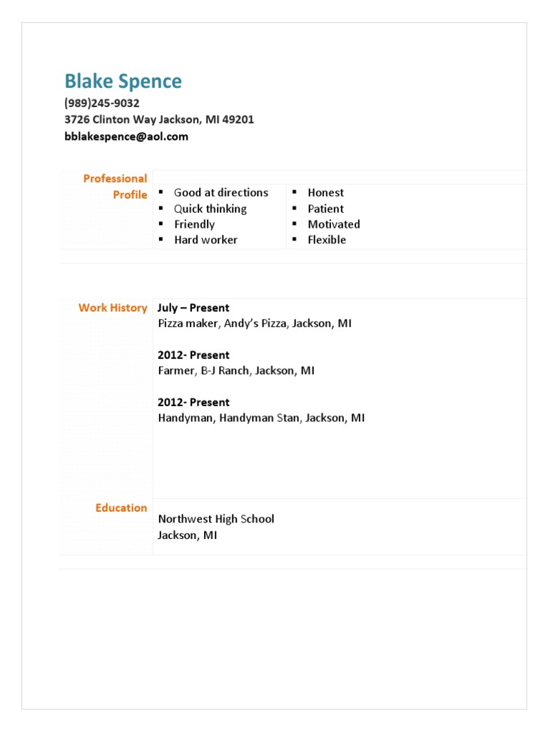 Functional Resume | PDF