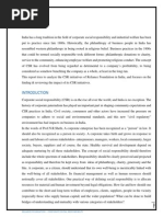Download CSR OF RELIANCE INDUSTRIES by Greeshma  SN252404539 doc pdf