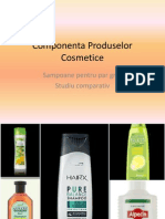 Componenta Produselor Cosmetice