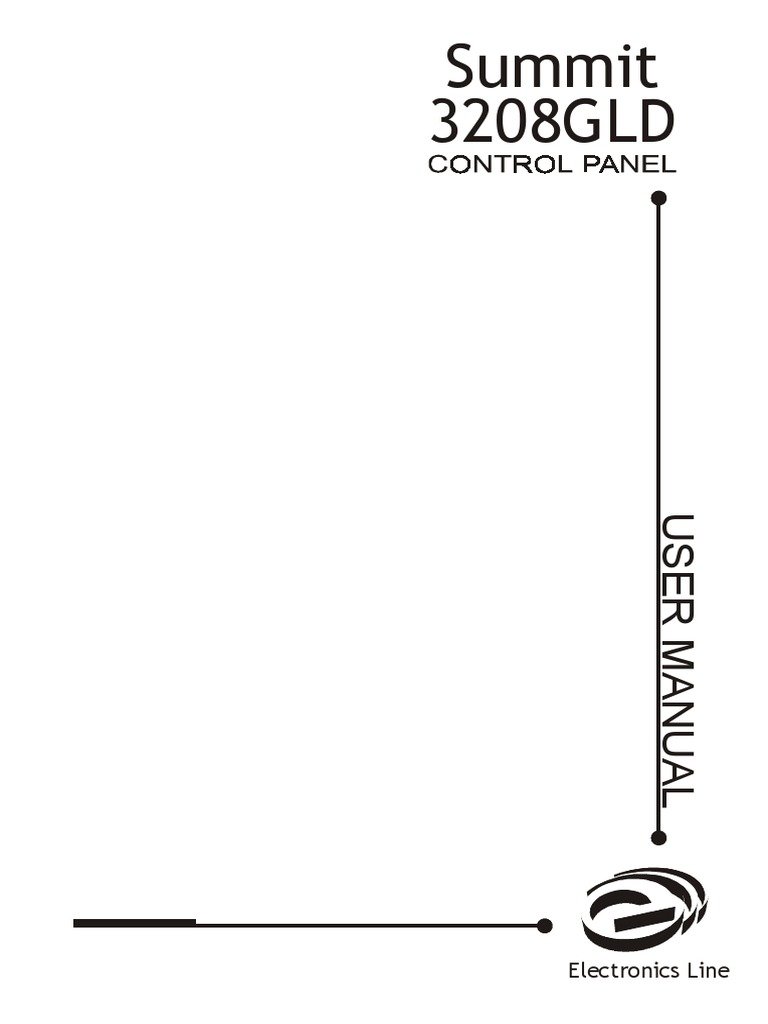 Summit 3208GLD User Manual | PDF | Security Alarm | Science