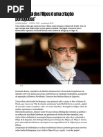 “O Portugal Dos Filipes é Uma Criação Portuguesa” - PÚBLICO