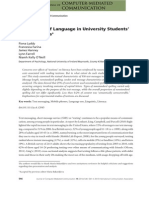 An Analysis of Language in University Students' Text Messages