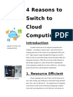 4 Reasons To Switch To Cloud Computing: A General View of How Cloud Computing Works