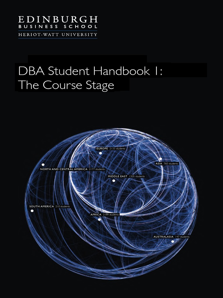 DBA Handbook1 Course Stage | PDF