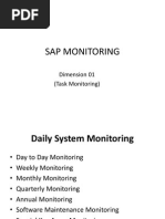 Sap Monitoring