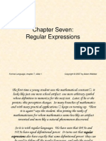 Chapter Seven: Regular Expressions: Formal Language, Chapter 7, Slide 1