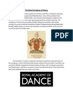 The Royal Academy of Dance