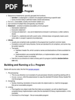 C++ Basics Part 1